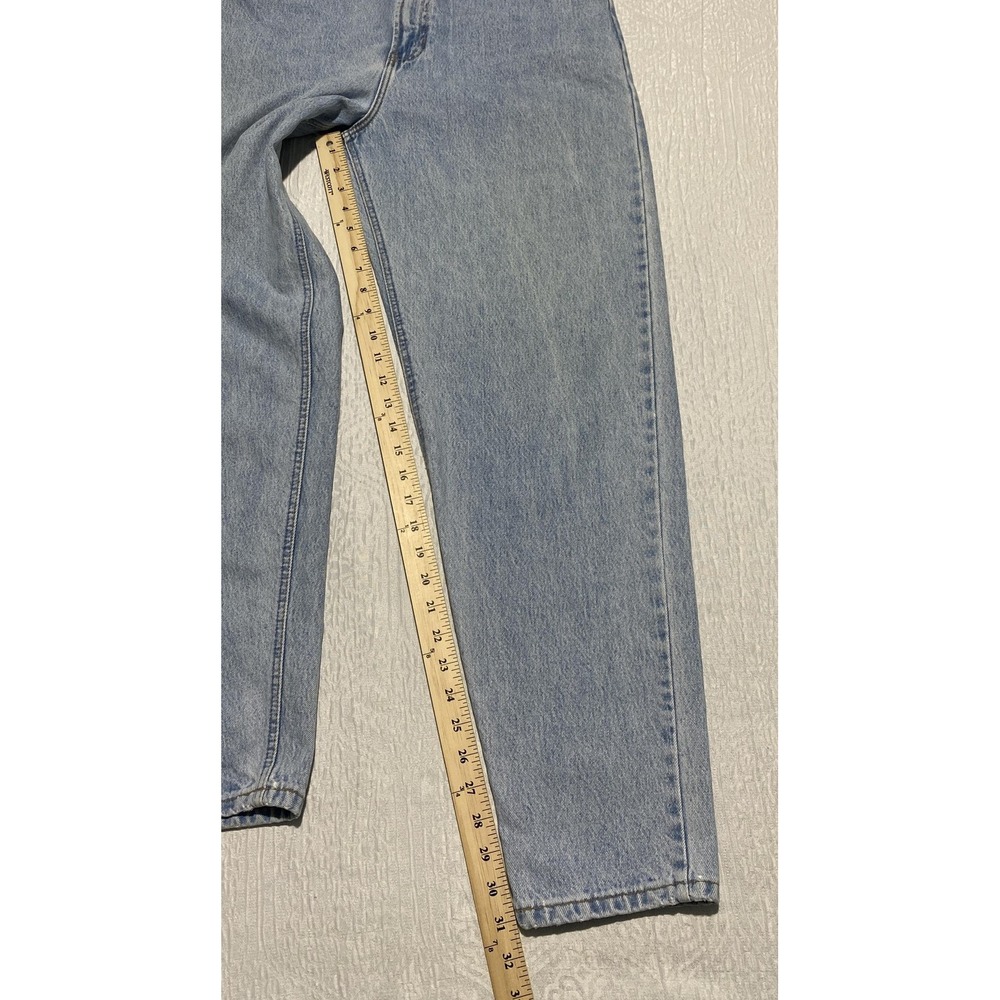 Vintage GAP Jeans Womens 14 Regular Reverse Fit Tapered High Waist USA 90s Baggy - Picture 8 of 9